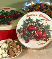 Seasons Greetings Gift Tins